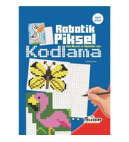 Robotik Piksel Kodlama Mavi Kitap