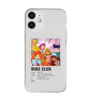 Iphone 12 Uyumlu Winx Club Poster Tasarımlı Şeffaf Telefon Kılıfı