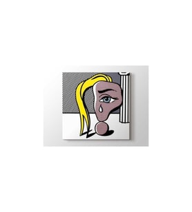 Roy Lichtenstein - Girl With Tear Tablo - 106297 - 50x50 Cm