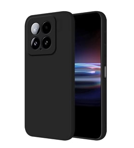 Xiaomi Mi 14t Pro Kılıf Nano İçi Kadife Silikon - Siyah