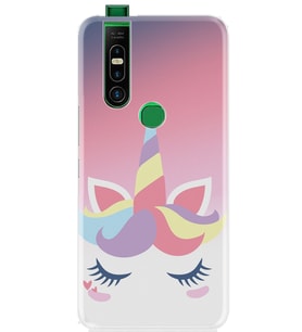 Infinix S5 Pro Kılıf Silikon Desen Sweety Unicorn 1737