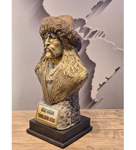 OĞUZ KAĞAN (TÜRKLERİN ATASI) BÜSTÜ 30cM