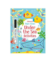 Wipe-Clean Under the Sea Activities Usborne Publishing