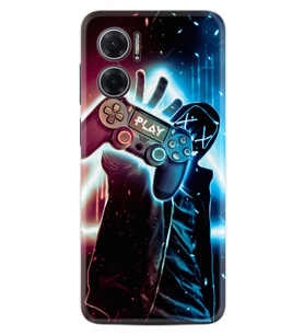 Xiaomi Redmi Note 11E Kılıf Silikon Desen Özel Seri Play Me 1757