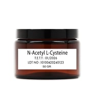 N-acetyl L-cysteine Saf Hammadde 50 Gr