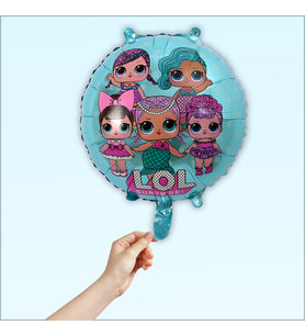 LoL Bebek 45cm Folyo Balon - Mavi (STD)