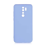 Xiaomi Redmi Note 8 Pro Kılıf Orj Lansman Serisi Pürüzsüz Esnek Kadife İç Kısım (Lila)