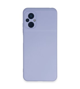 Xiaomi Poco M5 Kılıf Nano İçi Kadife Silikon - Lila