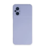 Xiaomi Poco M5 Kılıf Nano İçi Kadife Silikon - Lila