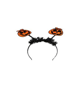 Halloween Balkabağı Gülen Yüz Taç