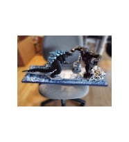 Godzilla vs King Kong Figür Godzilla Masaüstü Dekoratif Obje Büyük Boy