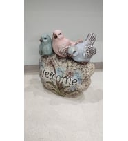 3 Lü  Kuş Detaylı Polyester Dekoratif Obje