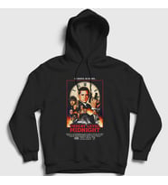 Presmono Unisex Siyah Threat Level Dizi The Office Kapüşonlu Sweatshirt 346431tt