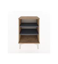 Arges Komodin 2 Raflı 44x30x64 Çam-Antrasit