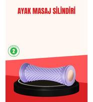 Ayak Masaj Silindiri Derin Doku Masajı Kirpi Topu Akupunktur Etkili