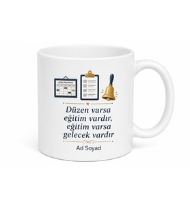 Müdür Yardımcısı Nöbet Çizelgesi Yoklama Fişi Ders Zili Kupa Hediye Bardak