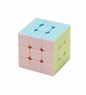 PASTEL 3X3 ZEKA KÜPÜ 3X3 SABIR KÜPÜ 3X3 RUBİKS CUBE AKIL OYUNLARI EĞİTİCİ OYUNCAK ZEKA KÜPÜ