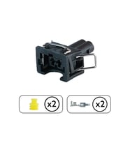 Enjektör Soketi 2 Pin Kablosuz