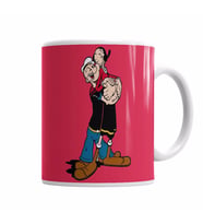 Popeye Temel Reis Kupa Bardak Porselen