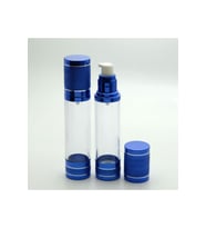 BOŞ KREM VE LOSYON ŞİŞESİ 50 ML (2 ADET) BOŞI AİRLESS ŞİŞE (Şeffaf)
