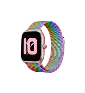 Watch 20mm Metal Mıknatıslı Kordon (saat Değildir) - Gökkuşağı