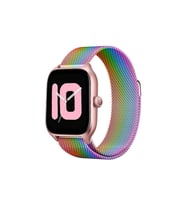 Watch 20mm Metal Mıknatıslı Kordon (saat Değildir) - Gökkuşağı