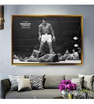 Altın Çerçeveli dekoratif tablo a159 (Gold)