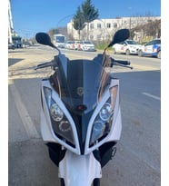 MOTOCAM Kymco Xtown 250 İ Ön Cam 2016-2026 Model 78cm Şeffaf Renkli 4mm UZUN