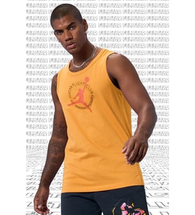 Nike Jordan MVP Flight Cotton Tank Top Singlet Orange Pamuklu Erkek Spor Atlet Turuncu