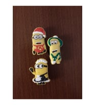 Odaburada Terlik Süsü-Terlik Tokası Minion 3'lü Set