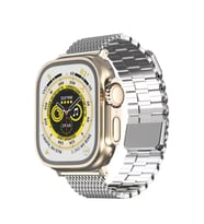 Uray store Apple Watch 38mm Ascend Metal Kordon - Gümüş