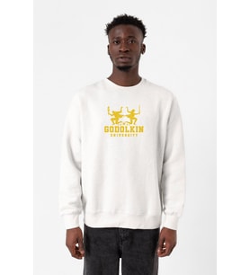 Gen V Godolkin University Logo Beyaz Erkek 2ip Sweatshirt