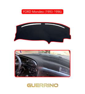 FORD Mondeo (1993-1996)TORPİDO KORUMA HALISI KIRMIZI KENAR