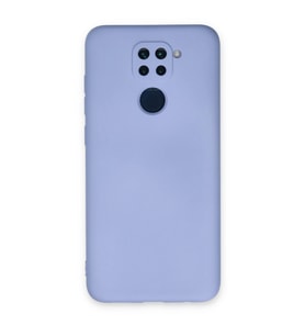 Xiaomi Redmi Note 9 Kılıf Nano İçi Kadife Silikon - Lila