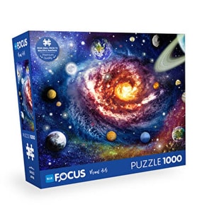 Blue Focus 1000 Parça Puzzle - Space (Uzay)