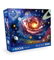 Blue Focus 1000 Parça Puzzle - Space (Uzay)