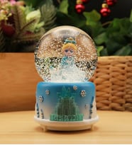 Mega Boy Frozen Temalı Püskürtmeli Işıklı ve Müzikli Kar Küresi