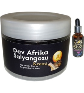 Giant Yaşlanmakarşıtı Dev Afrikasalyangozu 100 ml + Caraboa Bayan Afrodizyakdamla