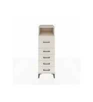 Kronos Dolap Tek Raflı 5 Çekmeceli 44x59x134 Aytaşı-Aytaşı