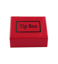 Tipbox - Bahşiş Kutusu Kırmızı - 15x10xh12cm
