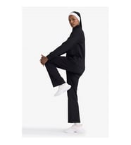 Defacto Straight Fit Modal Soft Touch Siyah Kadın Pantolon D7129AX/BK81
