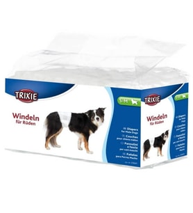 Trixie Erkek Köpek Çiş Külodu ve Pedi S-M 30-46cm 12Adet