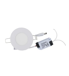 UGR Yuvarlak Beyaz Led Panel Sıva Altı 3W 