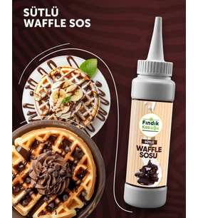 Fındık Kabuğu Sütlü Waffle Sos 330 gr