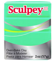 Sculpey III Polimer Kil 57 gr 538 Teal Pearl 