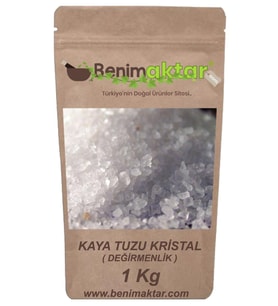 BenimAktar Çankırı Kaya Tuzu Kristal 1 Kg