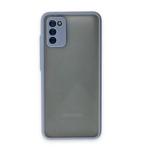 Samsung Galaxy A02s Kılıf Montreal Silikon Kapak - Gri