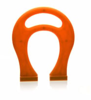 MIKNATIS (Plastik - At Nalı Şeklinde) (Beyaz)