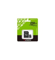 256 GB Kıngston Canvas Select Plus Mıcro Sd Card CL10 SDCS3/256GB (Siyah)