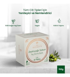 Taş Dövme Sabun Zeytinyağ